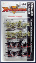 Commandos from Xpanders - Figure Packs manufactured by Galoob [Front]