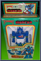 Ironcar (Blue) from Xrobot - Basic Series manufactured by Unknown [Front]