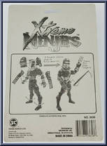 Ninja (Blue) from Xtreme Ninjas - Basic Series manufactured by Sunco [Back]