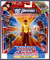 Kid Flash (Yellow / Red Uniform) from Young Justice - [4" Scale] manufactured by Mattel [Front]