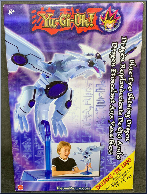 Blue-Eyes Shining Dragon - Yu-Gi-Oh! - Deluxe Kits - Mattel Action 