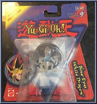 Blue-Eyes White Dragon from Yu-Gi-Oh! - Mini  9 manufactured by Mattel [Front]