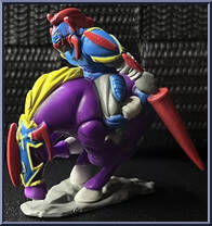 Gaia the Fierce Knight from Yu-Gi-Oh! - Mini  2 manufactured by Mattel [Loose]