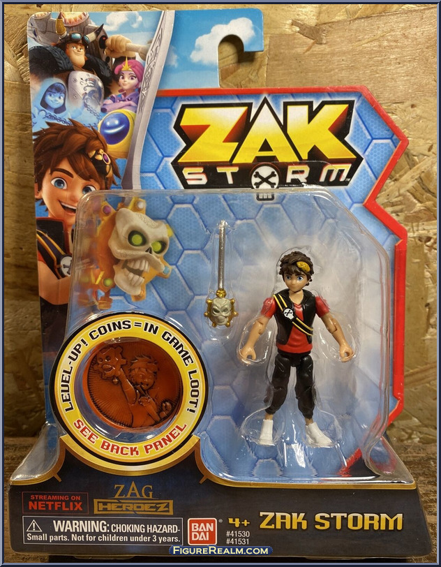 Zak Storm - Zak Storm - Basic Series - Bandai Action Figure Zak Storm - Zak Storm - Basic Series - Bandai Action Figure