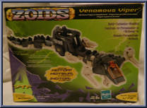 Venomous Viper from Zoids - Model Kits manufactured by Hasbro [Front]