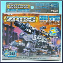 Cannon Tortoise from Zoids - Japanese Model Kits manufactured by Tomy [Front]