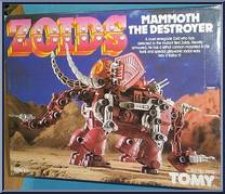 Mammoth the Destroyer from Zoids - Japanese Model Kits manufactured by Tomy [Front]