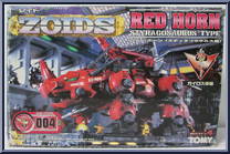 Red Horn from Zoids - Japanese Model Kits manufactured by Tomy [Front]