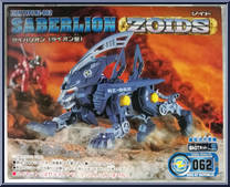 Saberlion from Zoids - Japanese Model Kits manufactured by Tomy [Front]