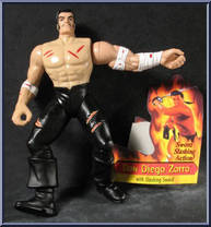 Don Diego Zorro from Zorro - Basic Series manufactured by Playmates [Loose]