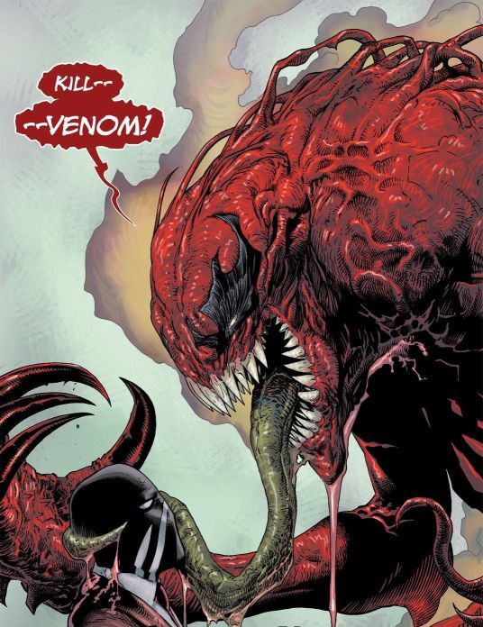 Just born, the symbiote united with police officer Patrick Mulligan. 