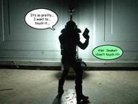 Quantum Snake:  First Mission Comic Strip Panel #3