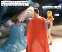 Krypton's Little Glass Marble Comic Strip Panel #2
