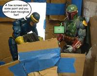 Boba Fett: Intergalactic Bounty Hunter Comic Strip Panel #3