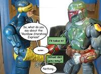 Boba Fett: Intergalactic Bounty Hunter Comic Strip Panel #5
