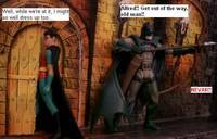 Halloween in the Batcave Comic Strip Panel #5