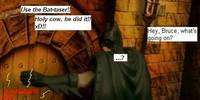 Halloween in the Batcave Comic Strip Panel #9