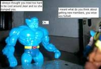 The Man with the Big Hammer Comic Strip Panel #4