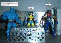 The Man with the Big Hammer Comic Strip Panel #5