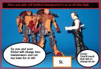 The High Price of Fame Comic Strip Panel #5