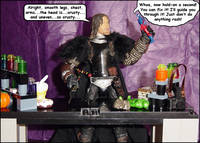 Painting Nightmare Comic Strip Panel #2