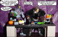 Painting Nightmare Comic Strip Panel #4