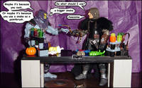 Painting Nightmare Comic Strip Panel #5