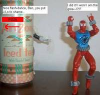 The Great Super Hero Pizza Race Comic Strip Panel #10