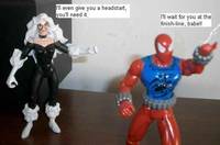The Great Super Hero Pizza Race Comic Strip Panel #2