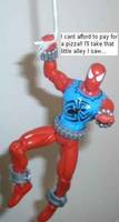 The Great Super Hero Pizza Race Comic Strip Panel #4