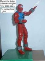 The Great Super Hero Pizza Race Comic Strip Panel #7
