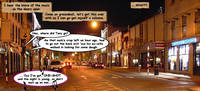 The Night Is Young Comic Strip Panel #2