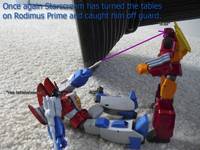 Rodimus Prime Vs Starscream Part III Comic Strip Panel #10