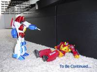 Rodimus Prime Vs Starscream Part III Comic Strip Panel #12