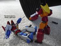 Rodimus Prime Vs Starscream Part III Comic Strip Panel #9