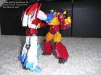 Rodimus Prime Vs Starscream Part IV Comic Strip Panel #8