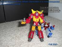 Rodimus Prime Vs Starscream Part V Comic Strip Panel #12