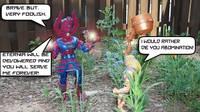 A Day in the Life of Galactus Comic Strip Panel #3
