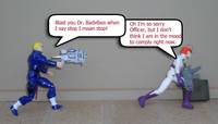 Dr. Badvibes Has a Bad Day Comic Strip Panel #3