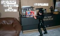 Explosive Entrance to Odin's Realm Comic Strip Panel #6