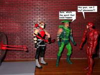 Target Practice Comic Strip Panel #2