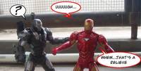 IRONMAN 2 Deleted Scene Comic Strip Panel #2