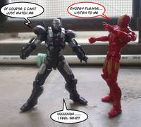 IRONMAN 2 Deleted Scene Comic Strip Panel #4