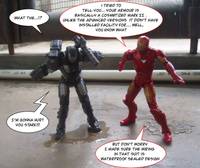 IRONMAN 2 Deleted Scene Comic Strip Panel #5