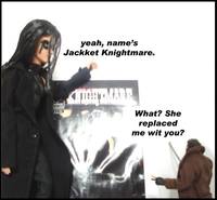Gambit Vs. Jackket Knightmare Comic Strip Panel #3