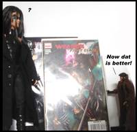 Gambit Vs. Jackket Knightmare Comic Strip Panel #5