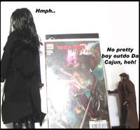 Gambit Vs. Jackket Knightmare Comic Strip Panel #6