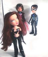 Gambit Vs. Nightwing Bratz! Comic Strip Panel #2