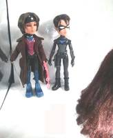 Gambit Vs. Nightwing Bratz! Comic Strip Panel #3