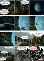 Aliens versus predator extinction Comic Strip Panel #3